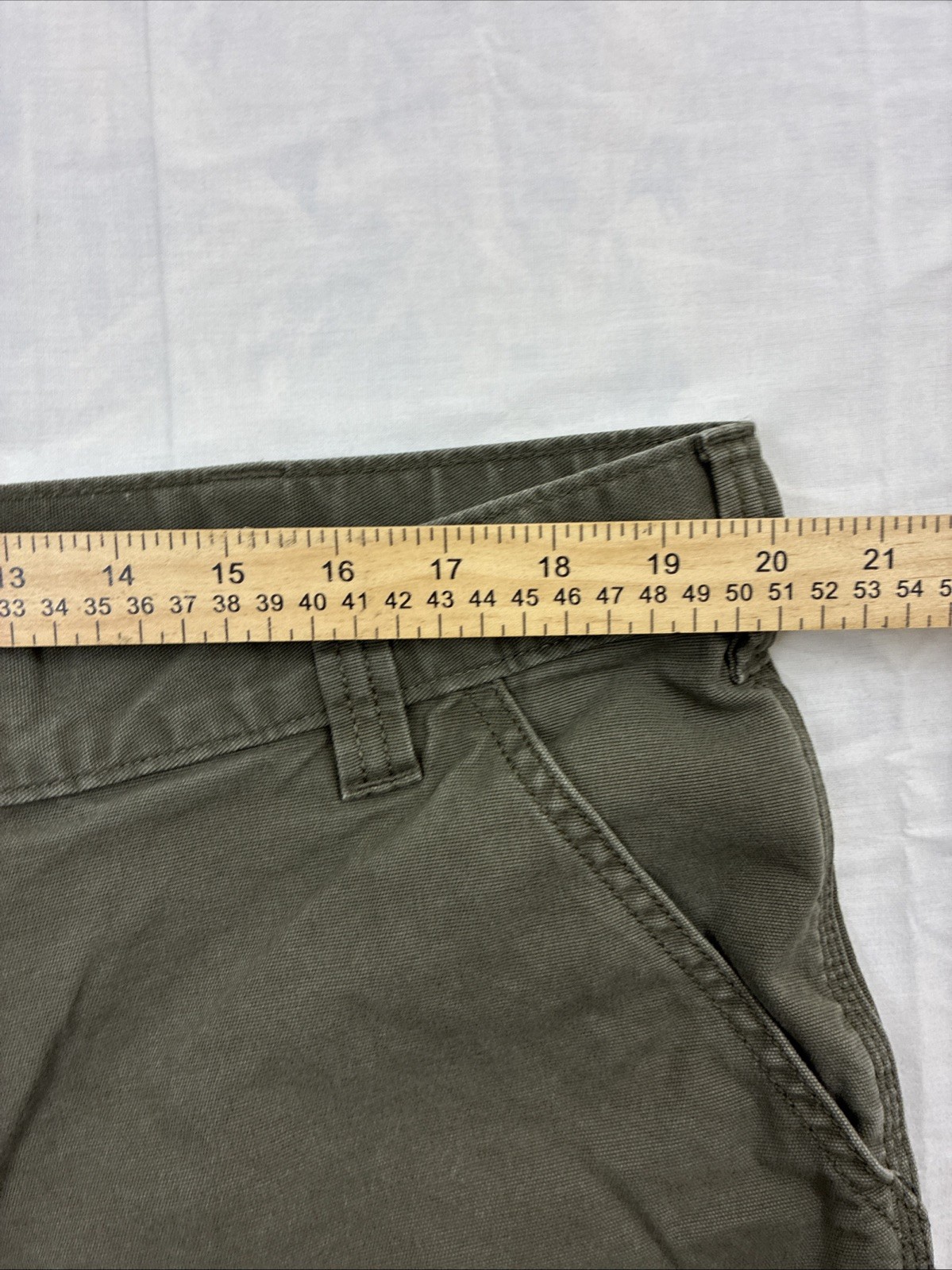 Carhartt Rugged Flex Shorts 40 9inch Inseam BS2514-M Green