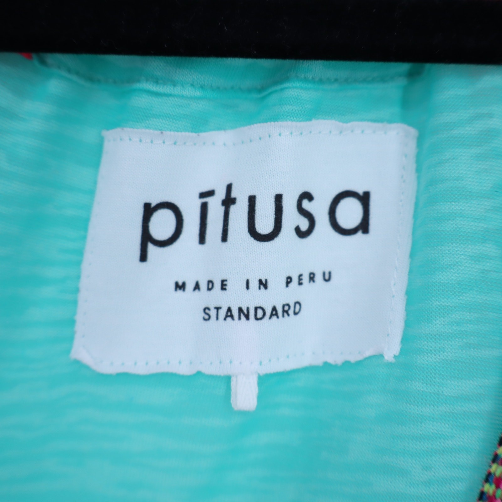PITUSA Inca Sundress Mint Relaxed Halter Neck Summer Maxi Coverup Women’s OS