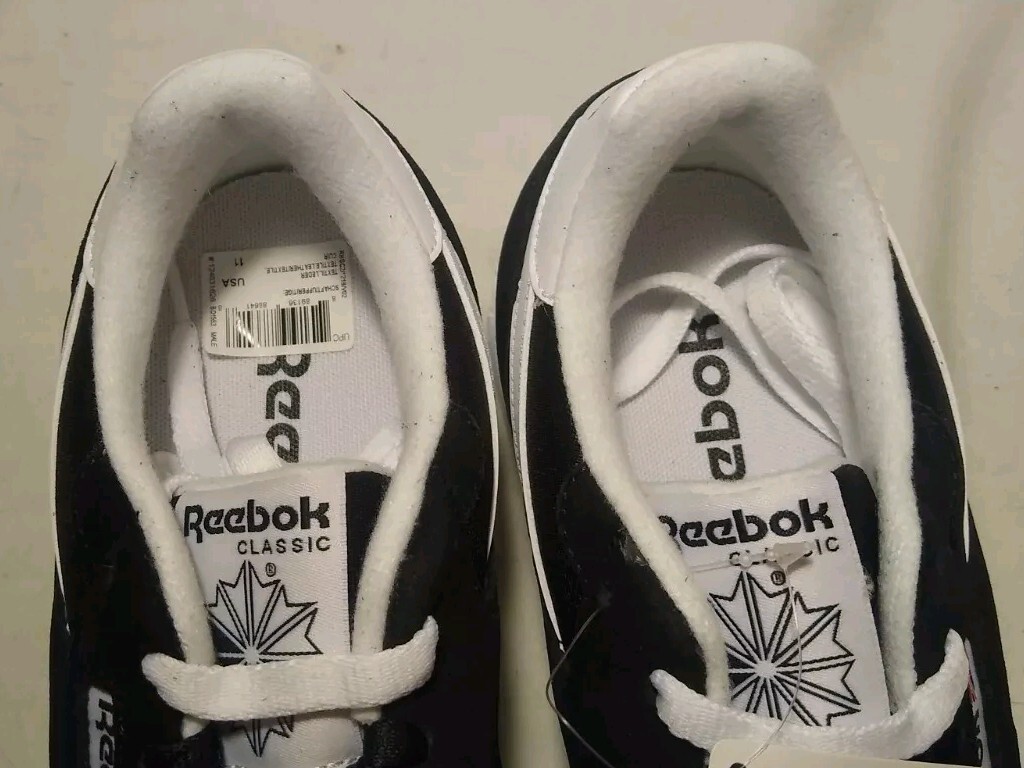 M-11 Reebok Royal Nylon Classic OG Black White Ying Yang New w/o Box BD1553 2019