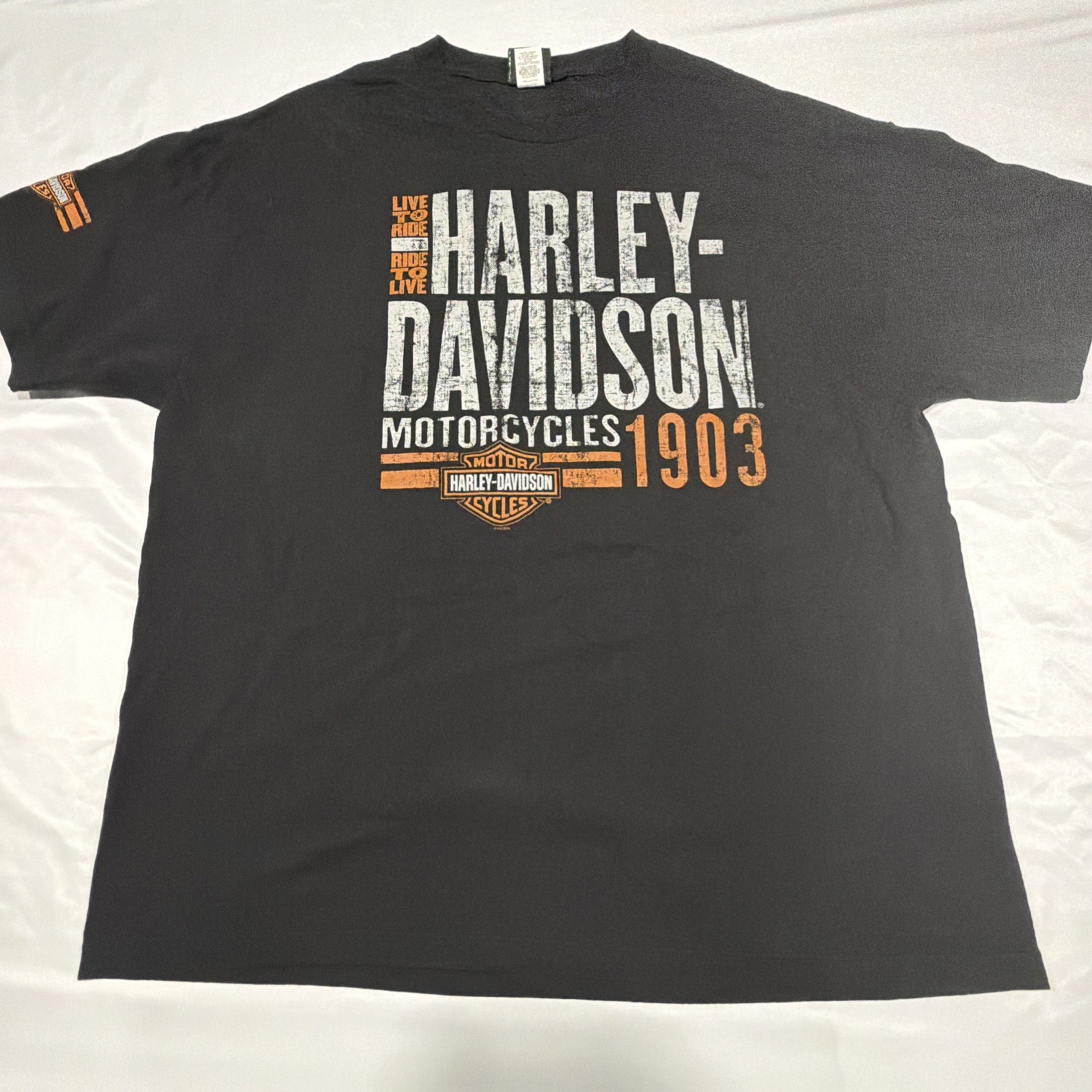 Harley-Davidson Cocoa Beach Florida 1903 Graphic T-Shirt 2XL