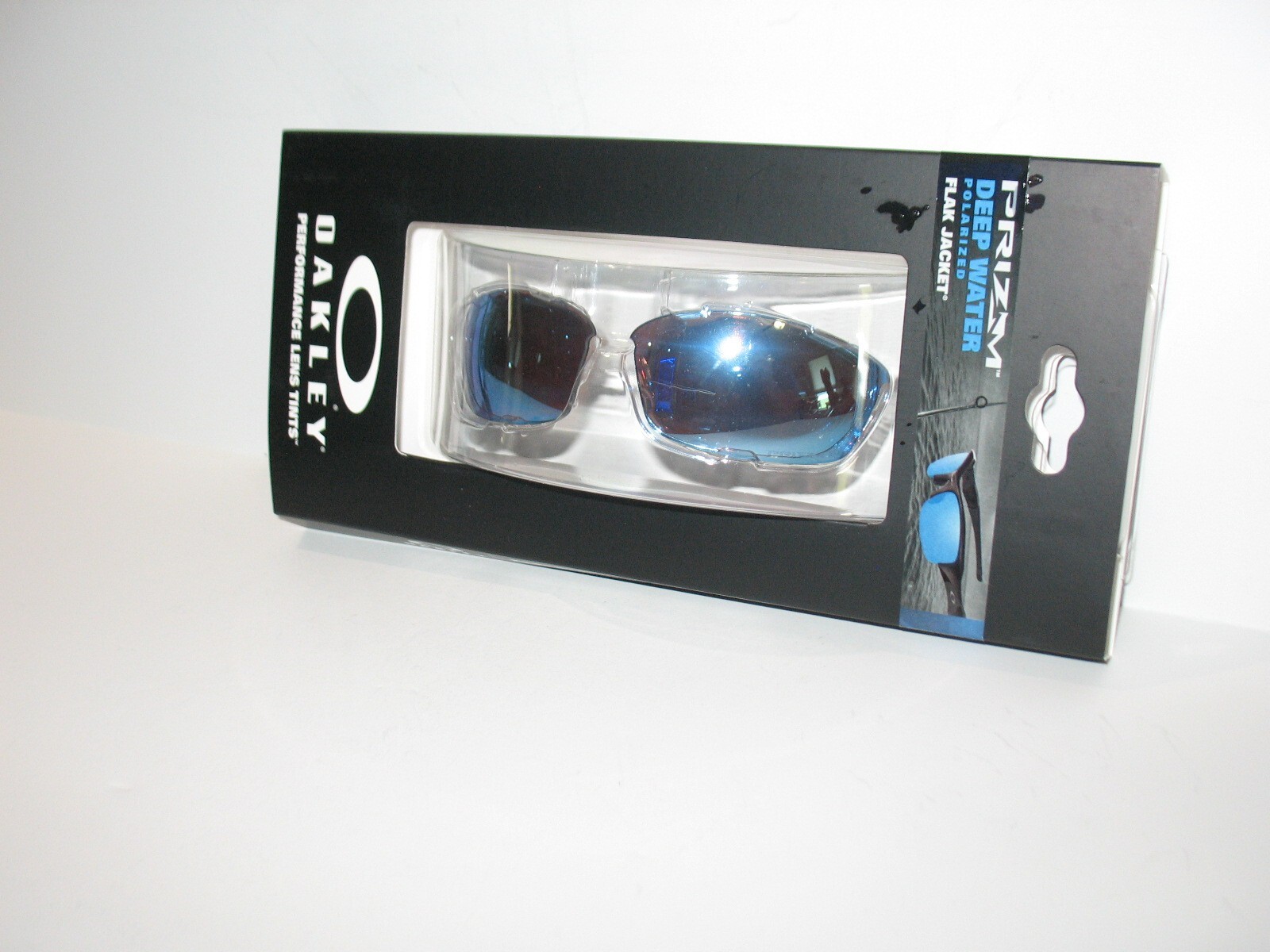Oakley Flak Jacket Polarized lenses ~~~Prizm Deep Water