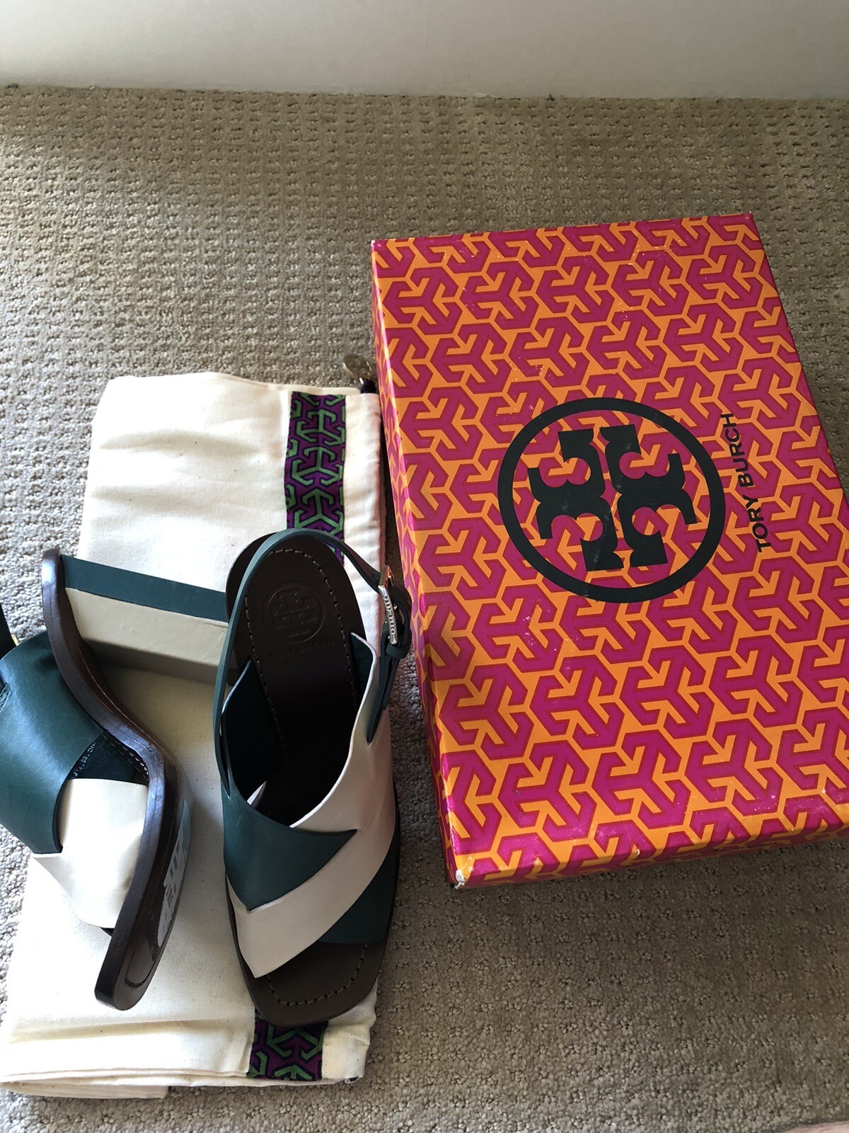 Tory Burch Size 5 Leather 115mm Pump