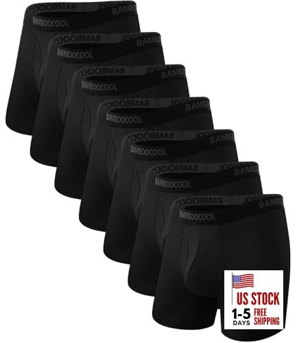 Men’s Underwear Breathable Boxer Briefs with Medium 07-multicolor-7d(7 Pack)