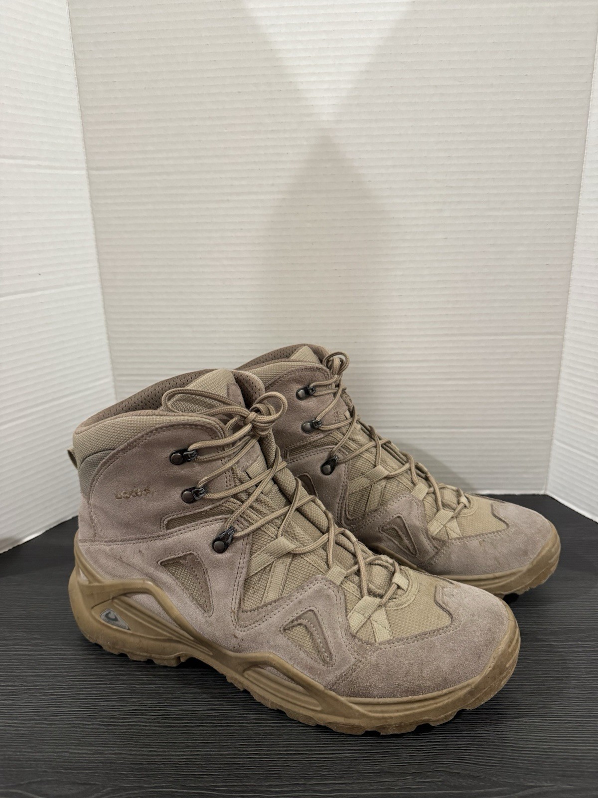 Mens 11 Zephyr Boots Mid TF Coyote Goretex LOWA Tactical Shoes Boots Superfeet