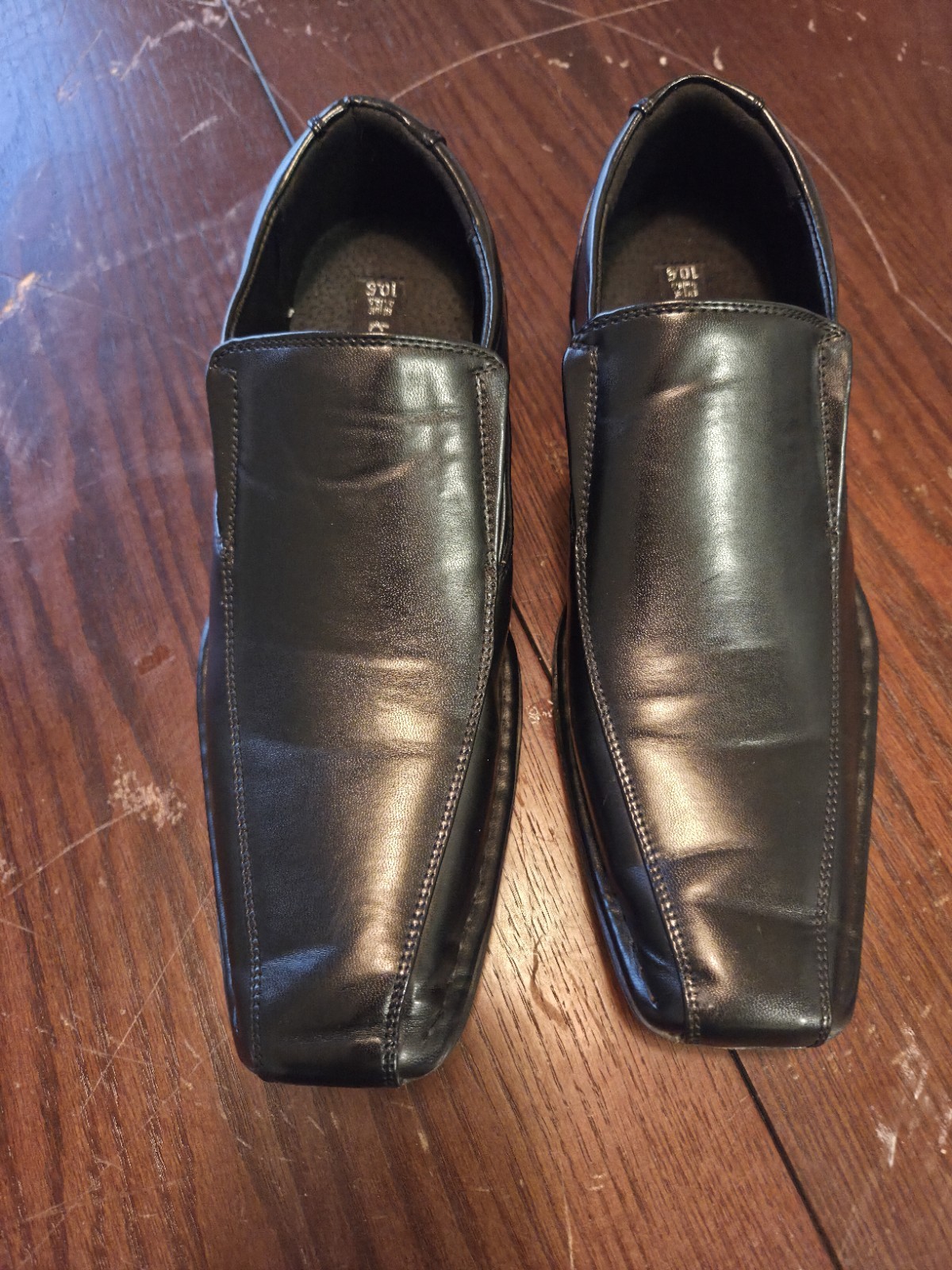 Burudani Mens Leathervdress Shoes Size 10.5. Umumox2412
