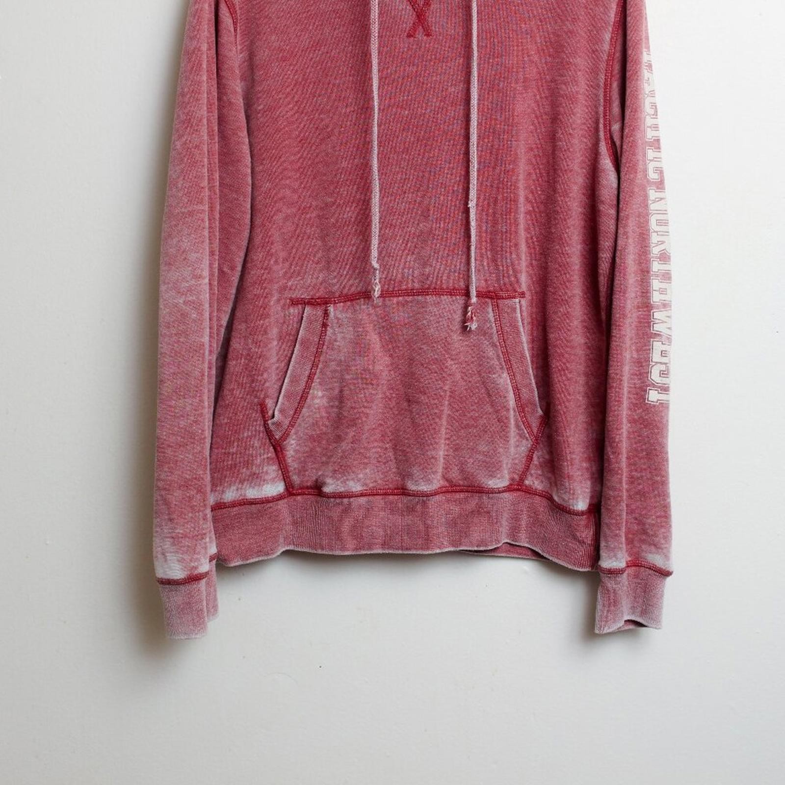 U.S. Apparel Pacific Northwest Hoodie Womens Small Oversized Faded Pullover