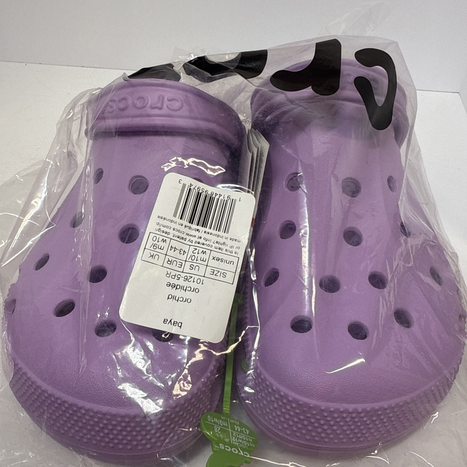 Crocs Adult Unisex Baya Clog Orchid Size Men 10 Women 12