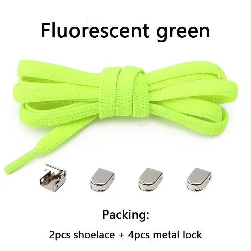 No Tie Elastic Shoe Laces One Size Fits Shoes Shoelaces for Sneakers Shoestrings