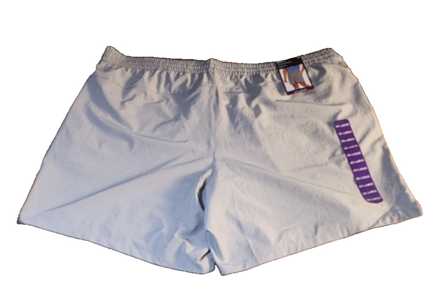 GapFit Mens 2XL Gray Performance Shorts Athletic Training 7″ Inseam Tech NWT