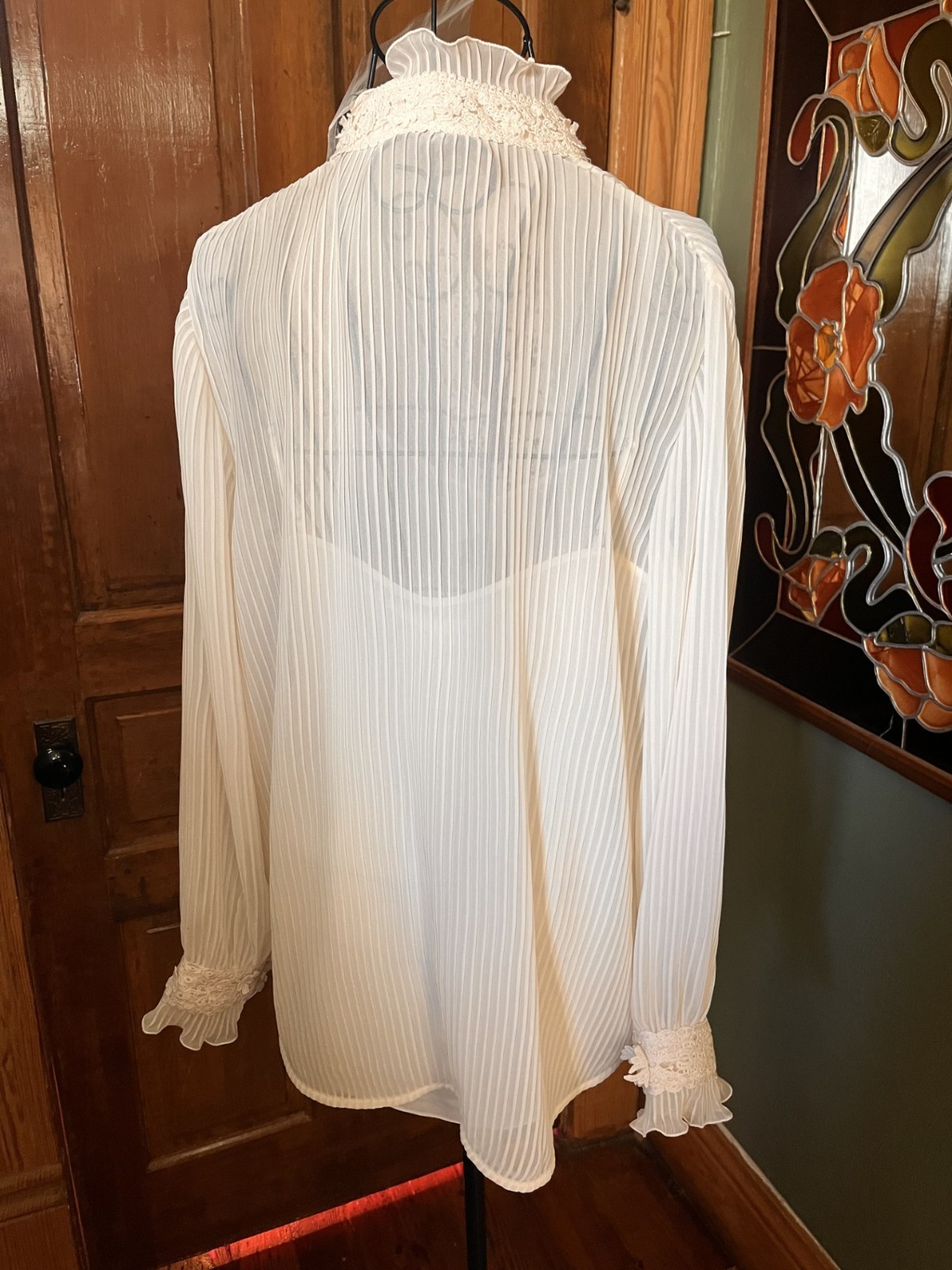 Ralph Lauren Purple Label White Blouse SIZE 8