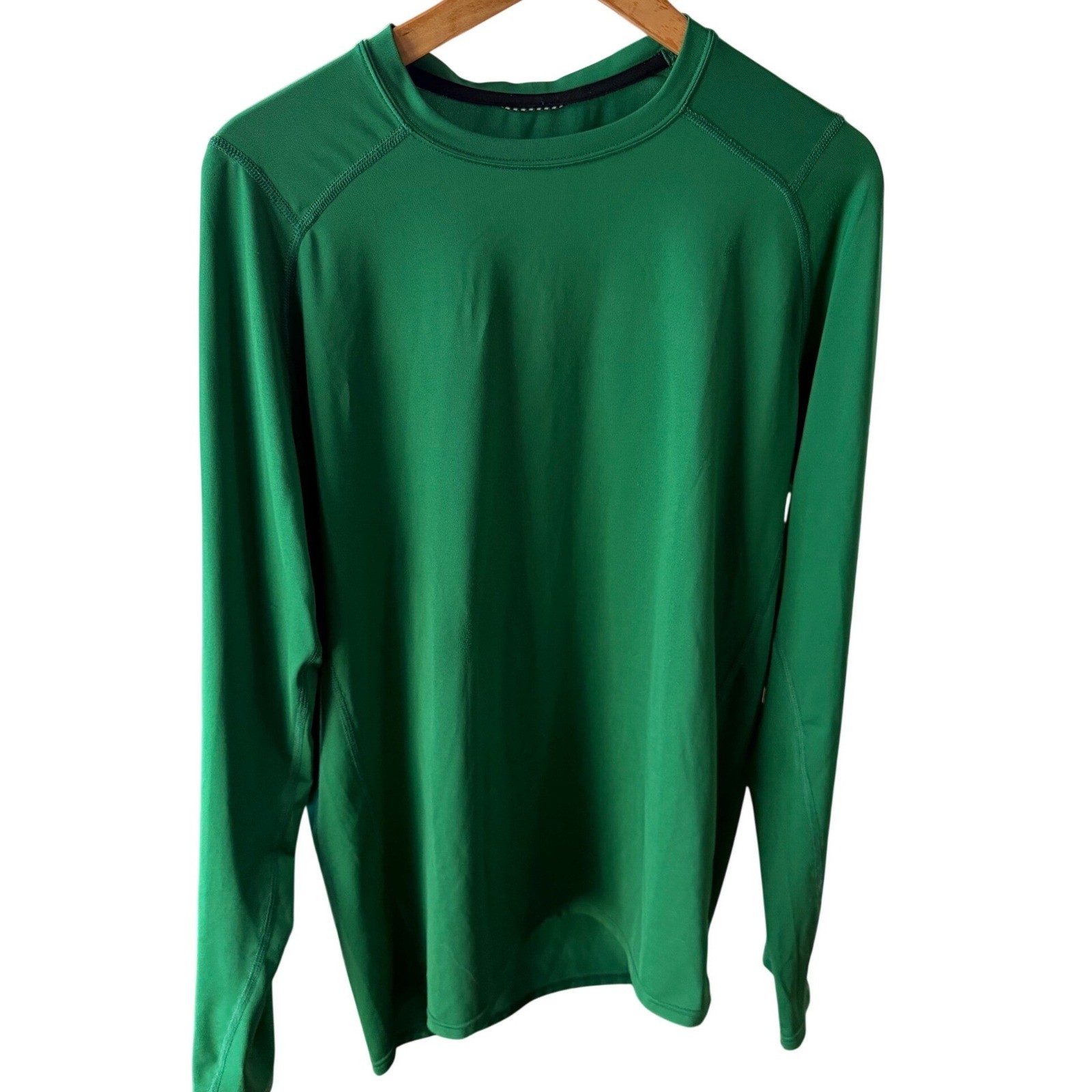 Patagonia Mens Capilene Daily Long Sleeve Shirt Green Performance Tee 45285 M