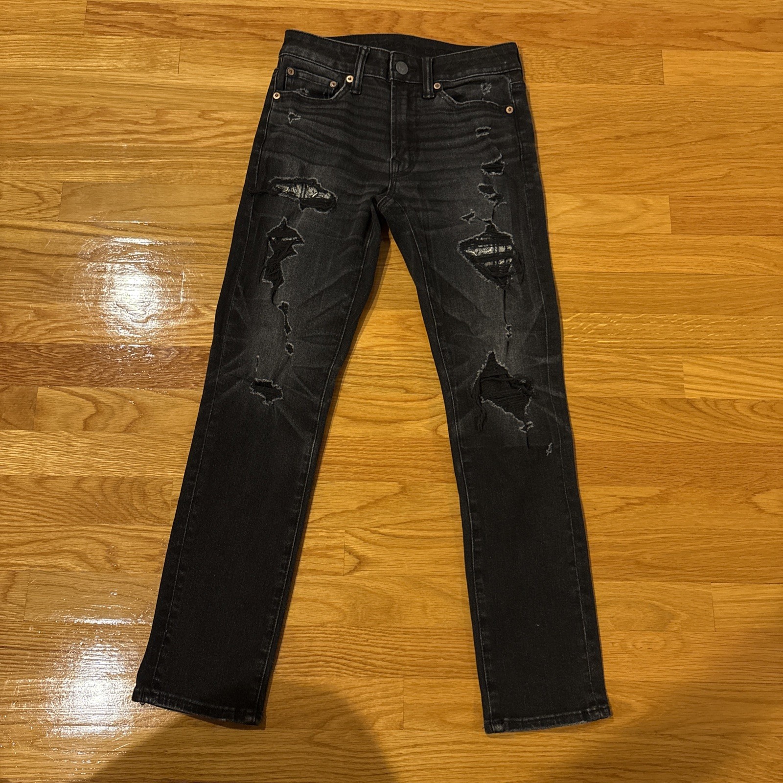 American Eagle Outfitters Men’s Black Jeans AIRFLEX 360 26/28