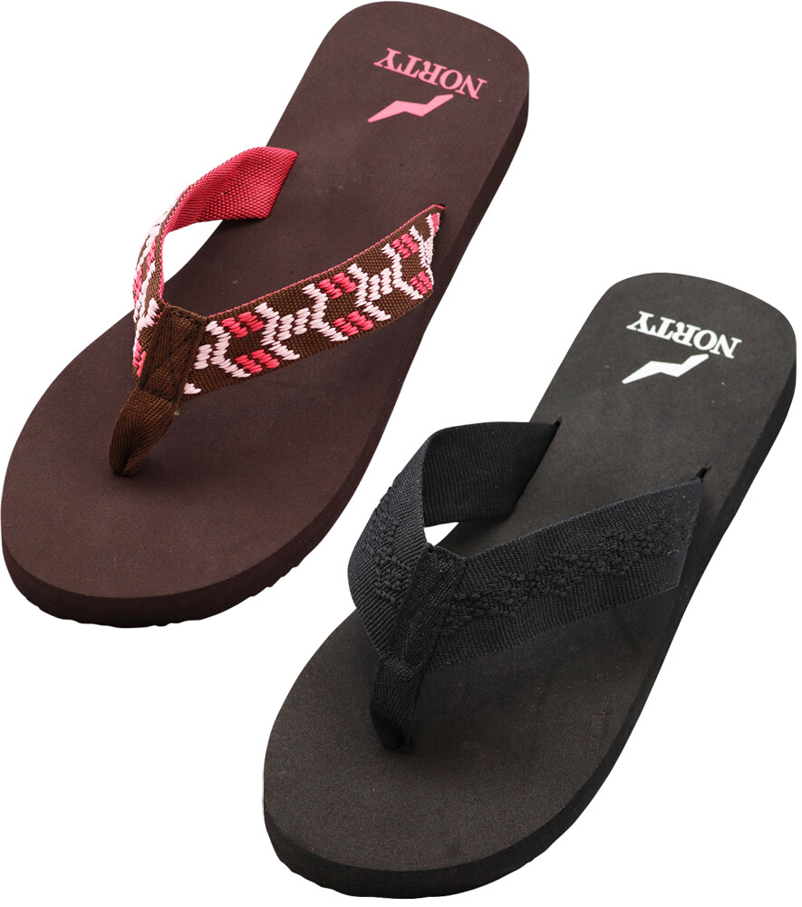 NORTY Women’s Flip Flop Thong Beach Pool Casual Sandal