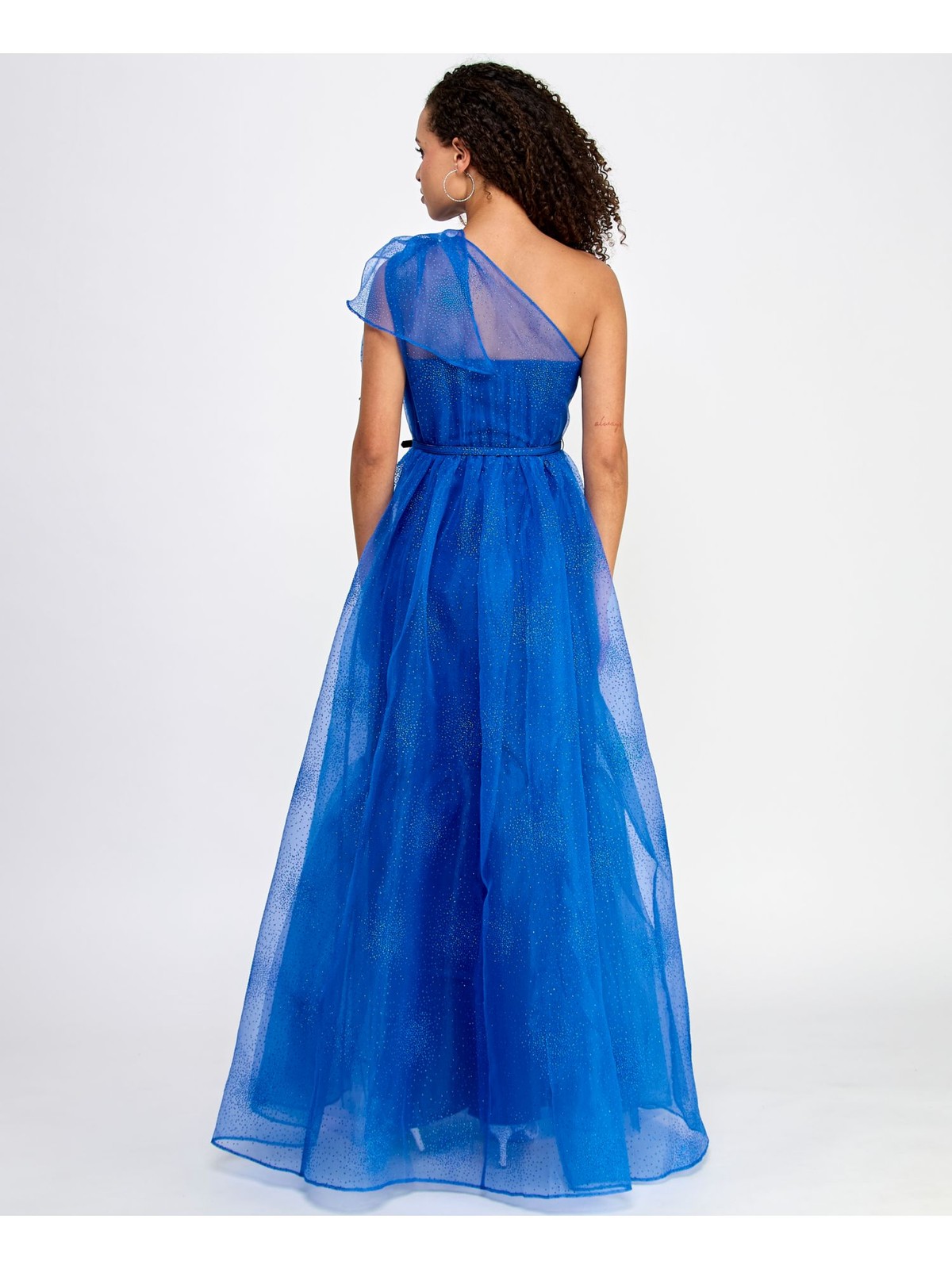 VIOLET WEEKEND Womens Sleeveless Full-Length Formal Fit + Flare Dress