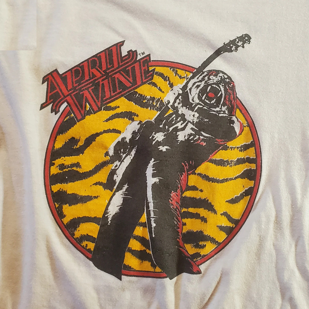April Wine band white T-shirt Unisex tee All sizes S to 45Xl 2F162