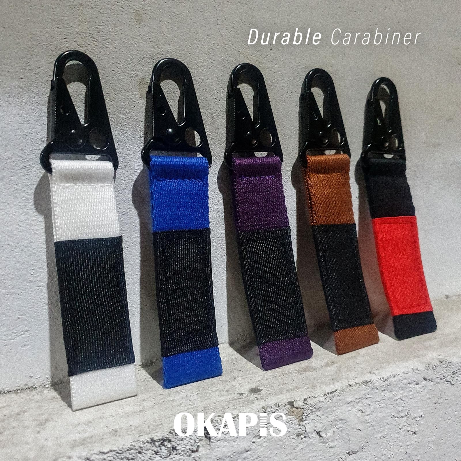 Keychain BJJ Belt Backpack Keyring Jiu Jitsu White Blue Purple Brown Black Blue