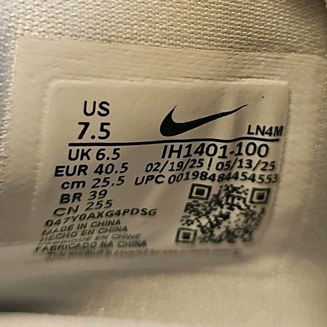 Nike Kobe 9 Elite Low EM Protro White/Court Purple Mens Size 7.5 – IH1401-100