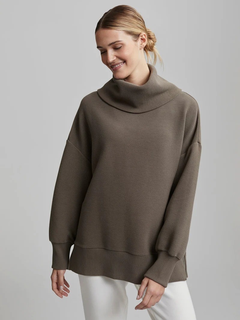 Varley Milton Sweat Style VAR01116 in Ottoman