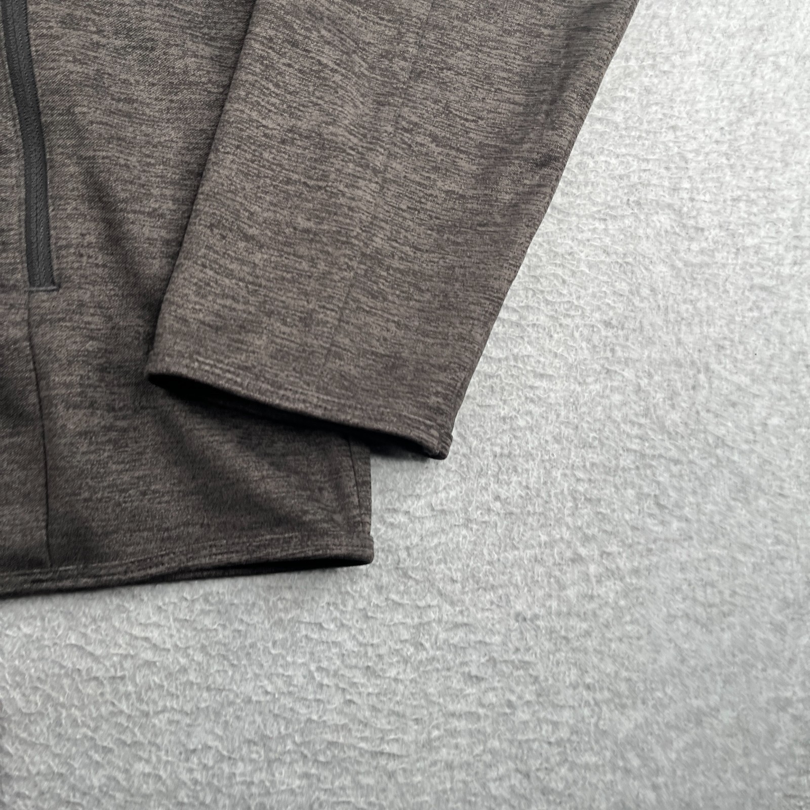 Ideology Full Zip Gym Track Jacket Gray Heather Performance Mens 2XL Athleasure