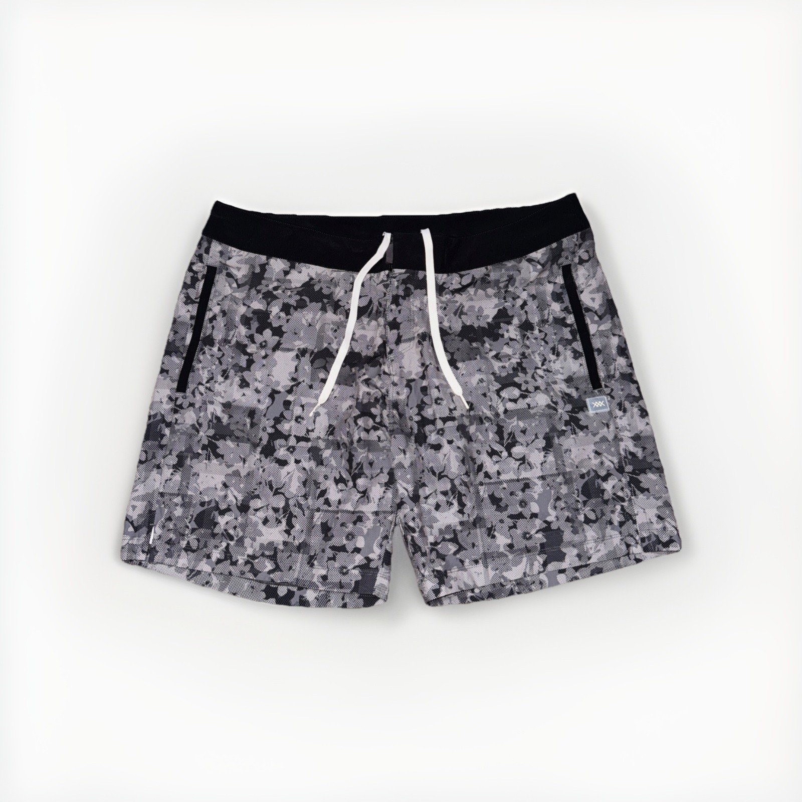 Rhone Point Break Board Shorts Men’s 36 Lined Hybrid Swim Trunks 7″ Digi Camo