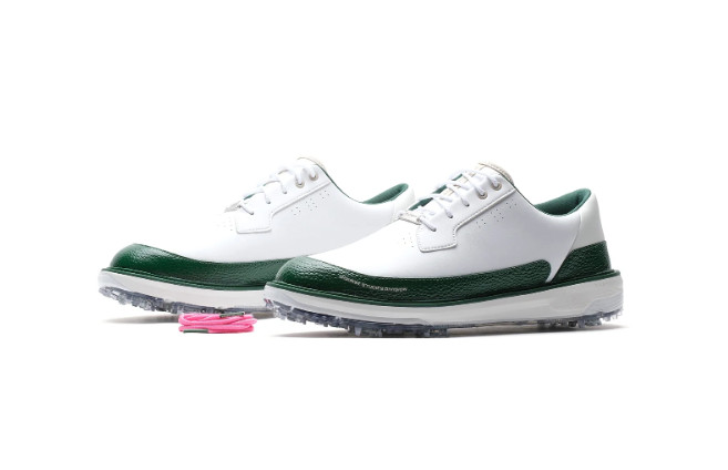 Students x Payntr Golf RS WT Limited Edition Spiked Shoes – White/Black/Green