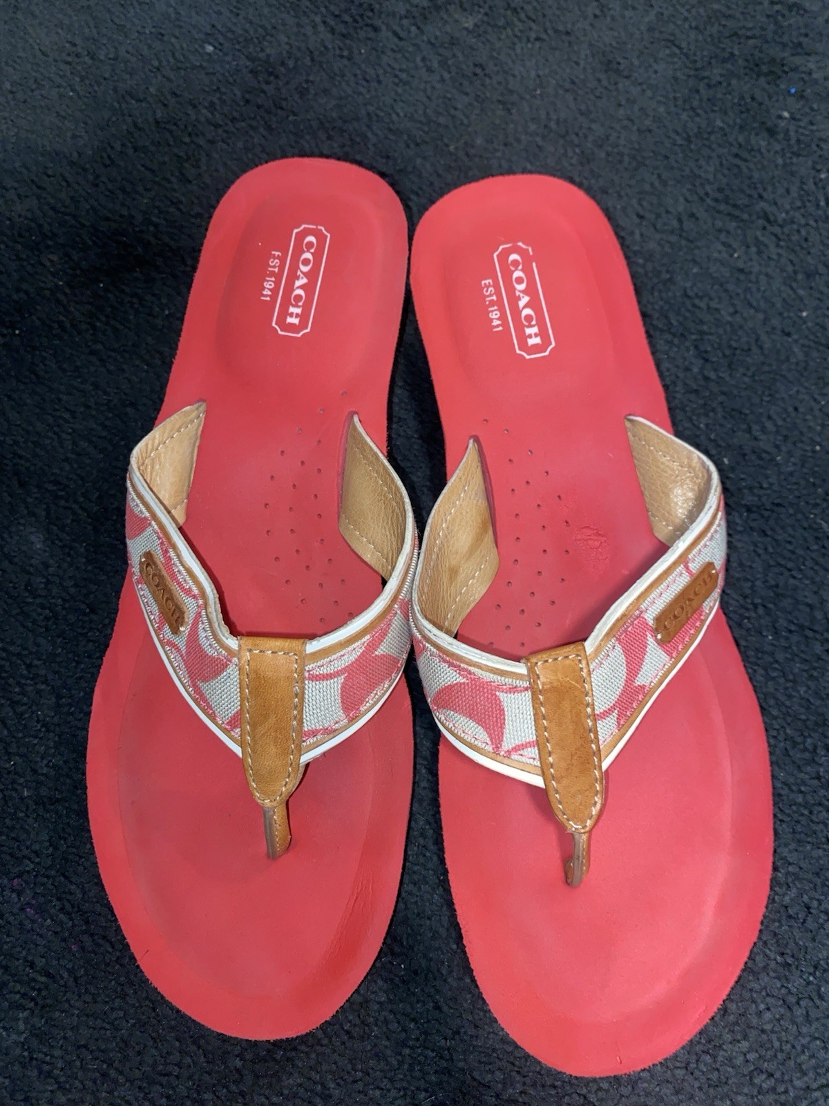Coach Juliet Sandals Size 9.5