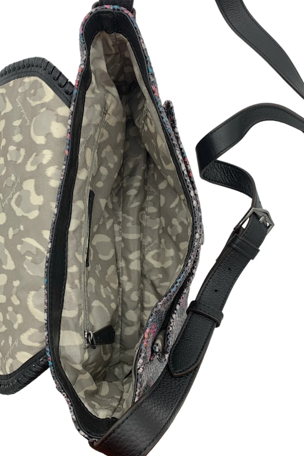Aimee Kestenberg Pebble Leather Crossbody All For Love Summer Snake