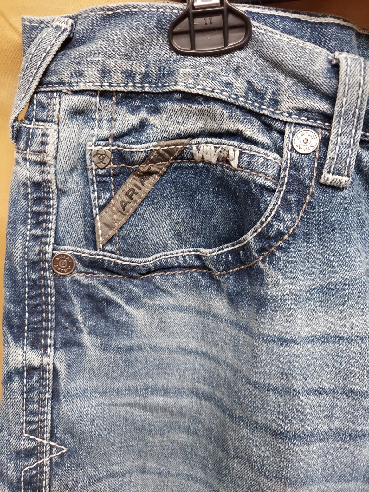 Ariat Legacy M2 Relaxed Bootcut Jeans Mens 34×34 Blue Traditional Denim (3-ODI)