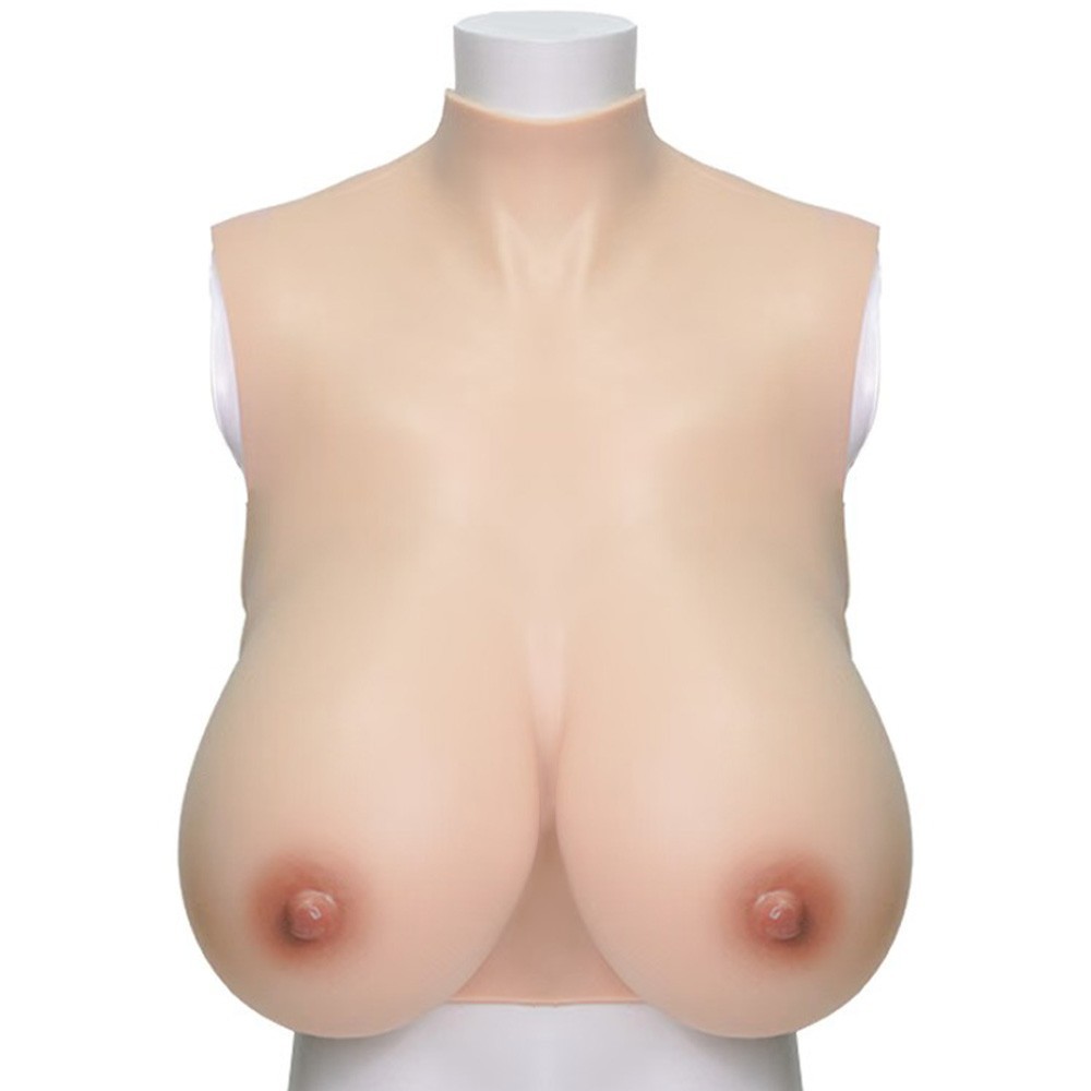 SilkEase Silicone Breast Form Plate Fake Boobs Silicone Fill S Cup Crossdresser