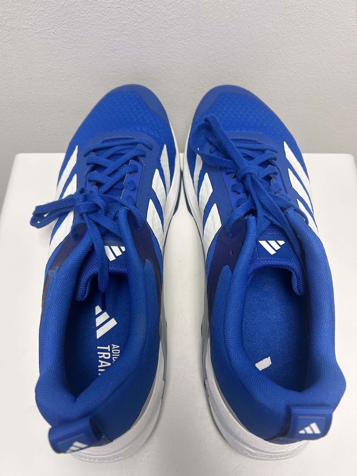 Size 16-Men’s Adidas Dropset Control Trainer Royal Blue White