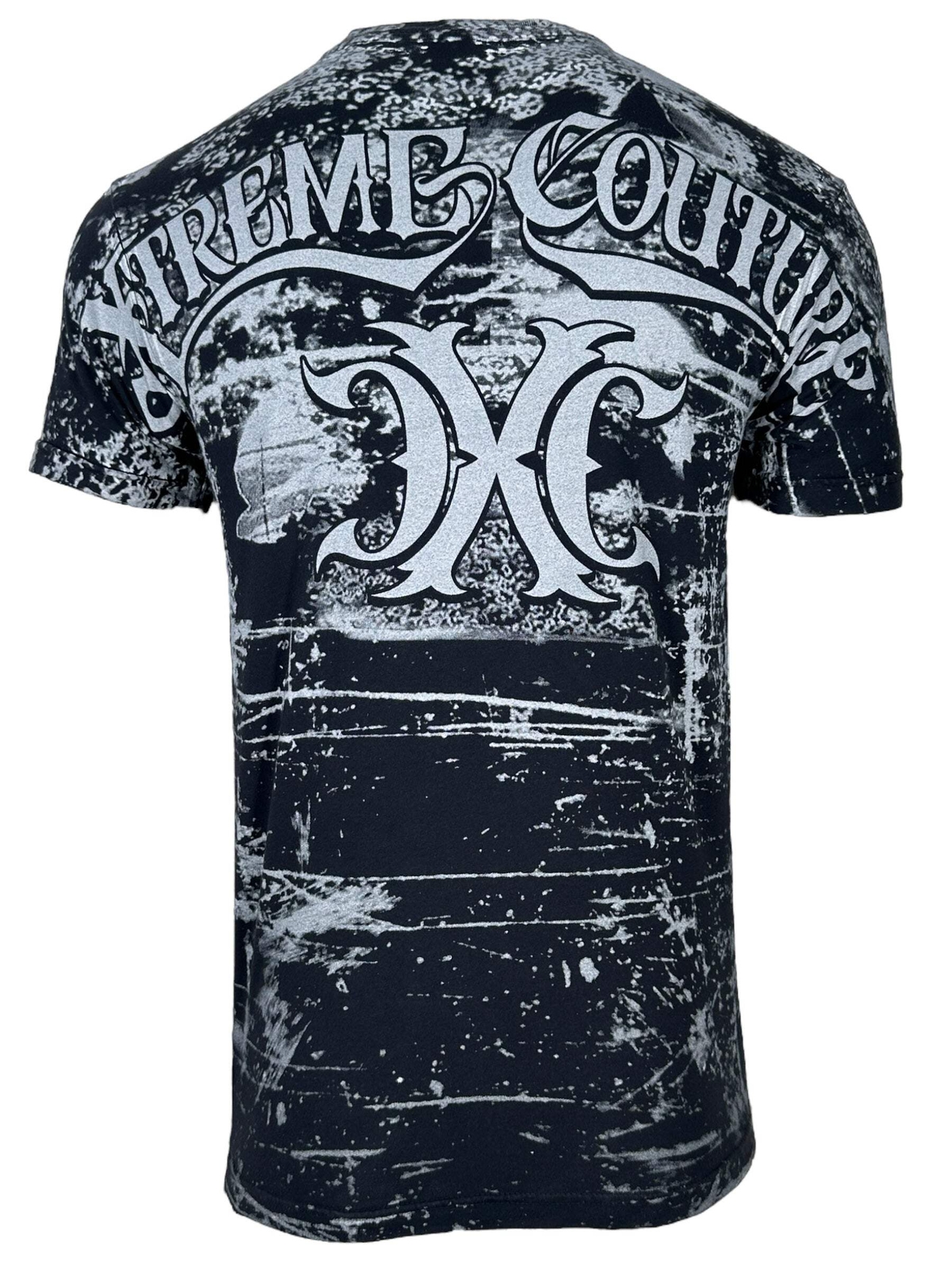 Xtreme Couture by Affliction Men’s T-Shirt Justice Cross Biker Y2K S-5XL