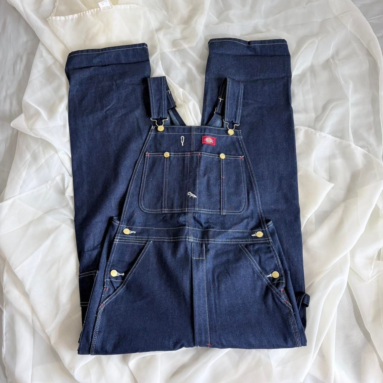 Dickies Indigo Denim Bib Overalls