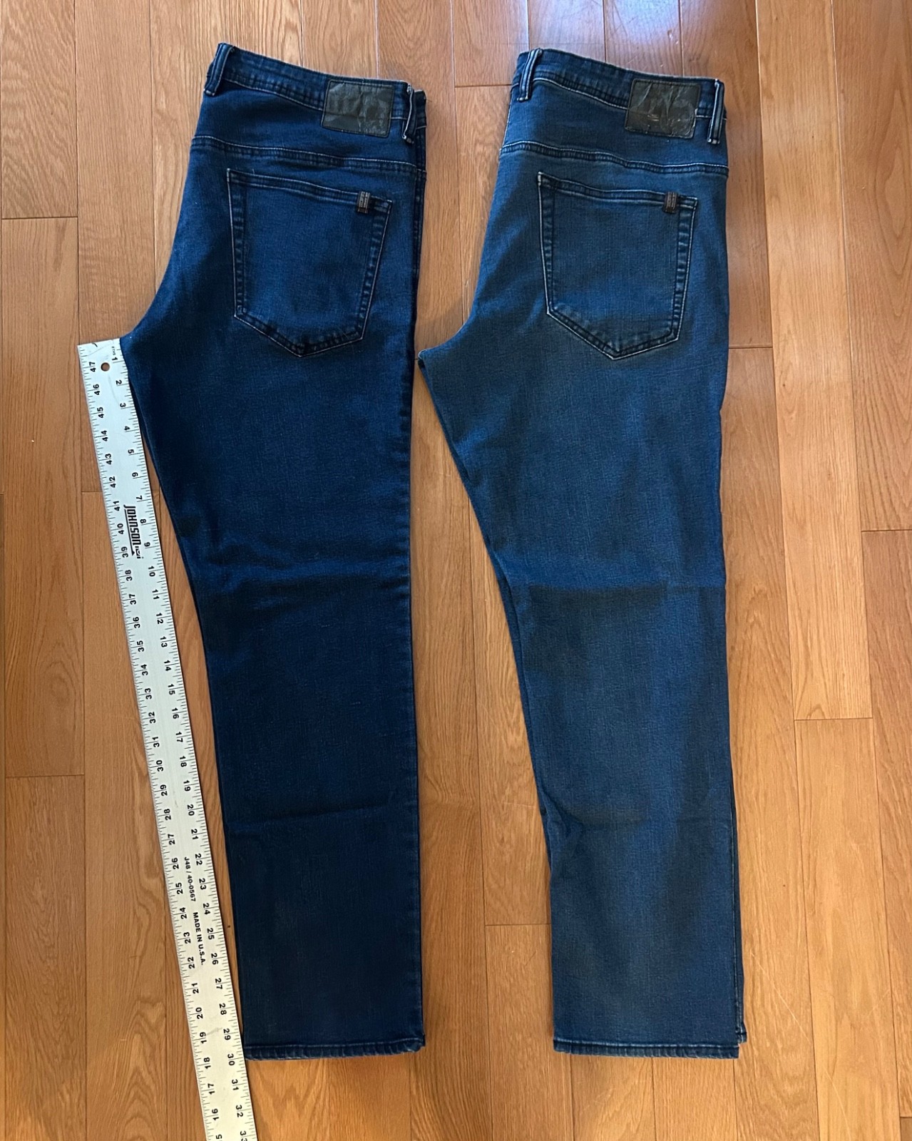 Buffalo David Bitton Mens Jeans Adam 36×30 Blue Slim Stretch