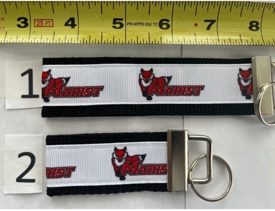 Marist College Keychain Stocking Stuffer Gift 4 Him Her Mom Dad Nana Red Foxes