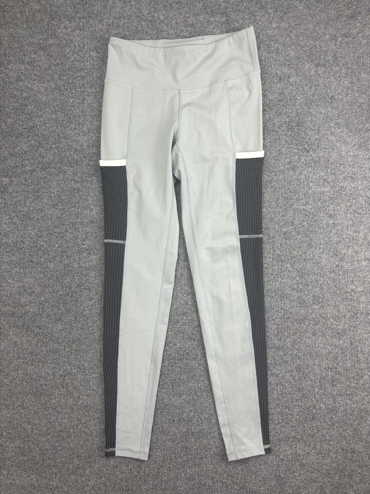 Foot Joy FJ Leggings Womens Small Gray High Rise Ankle Golf Pants Pockets