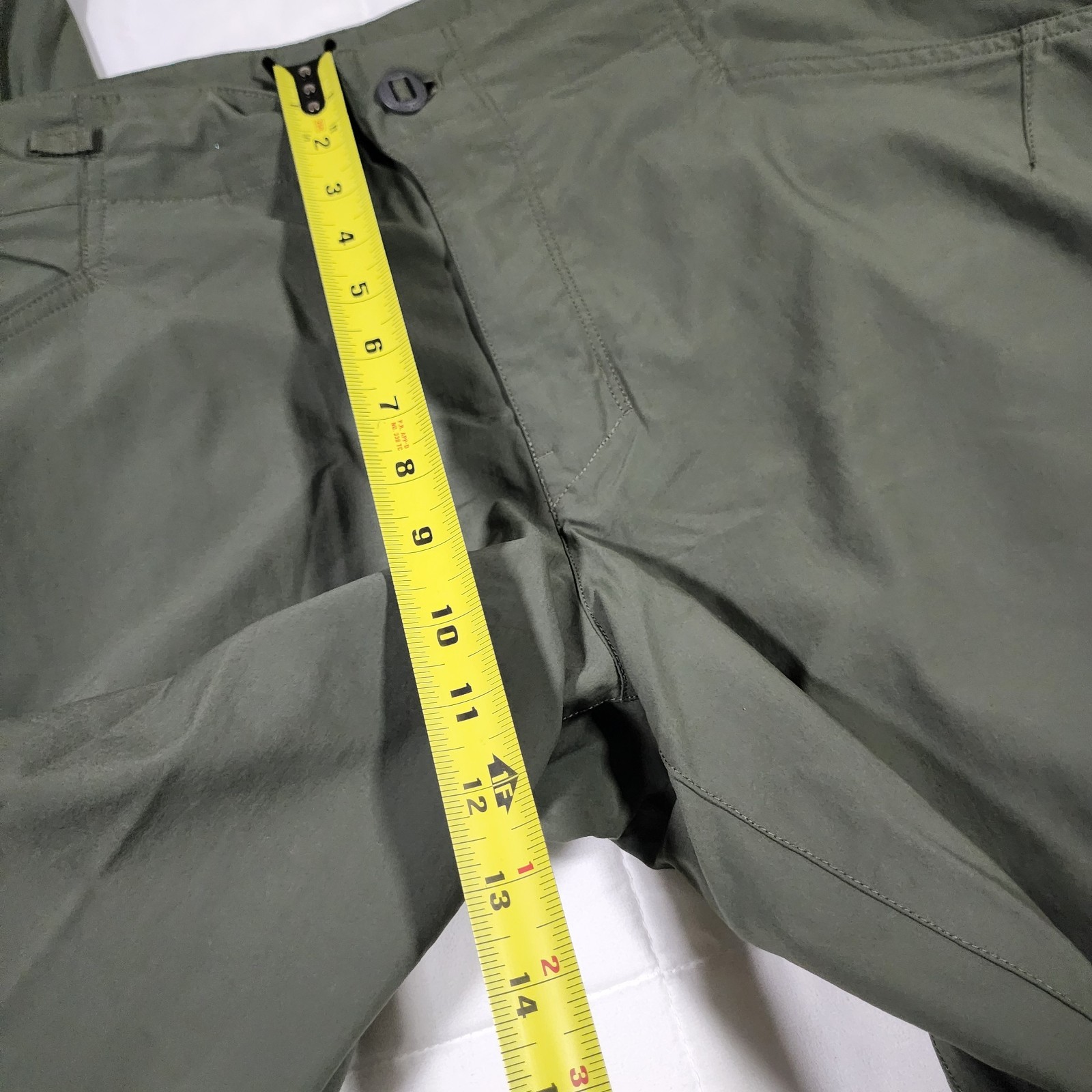 Patagonia RPS Rock Pants Men’s 38 Green Climbing Hiking Nylon Poly Zipper Pocket