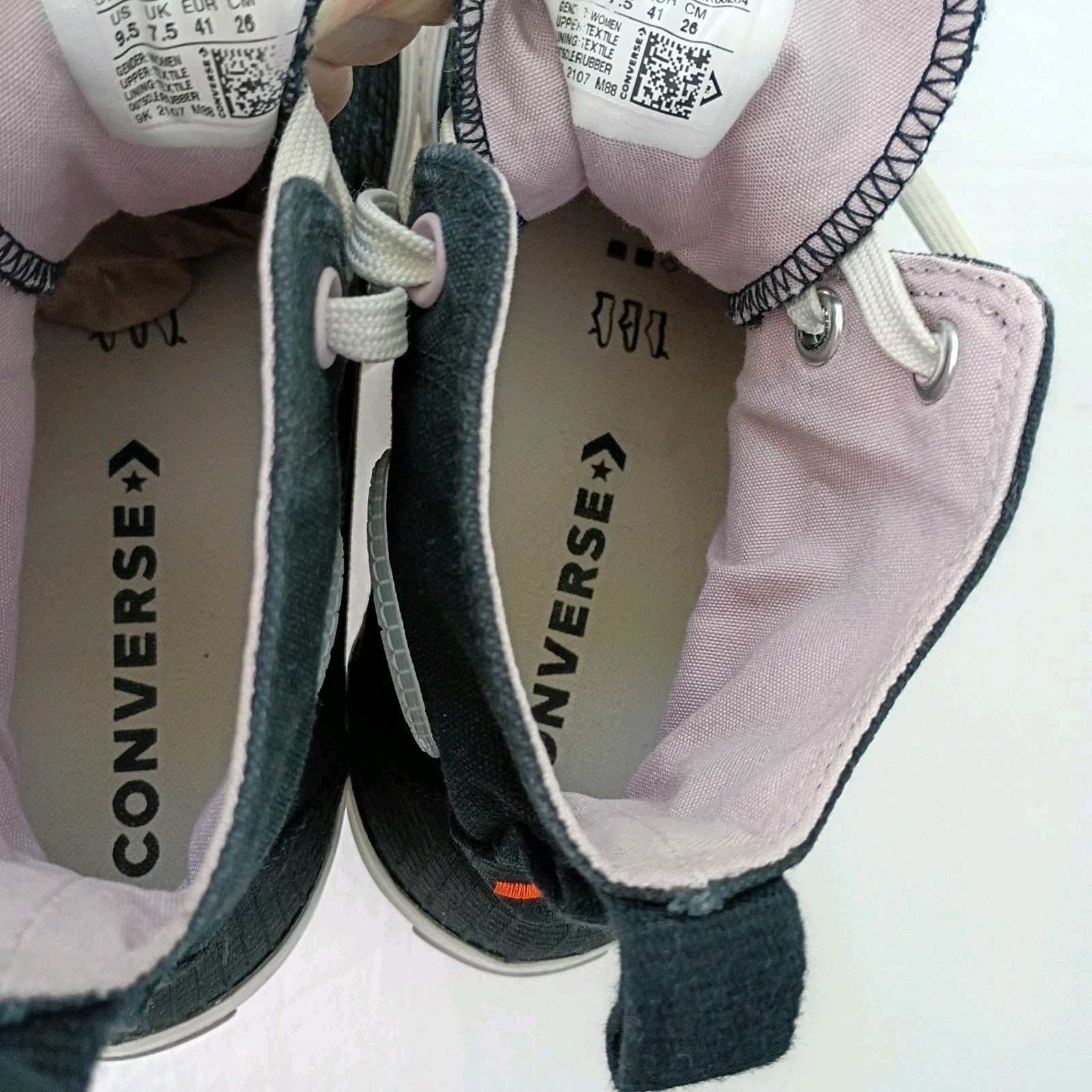 Converse CT Black & White All Star High Top Sneaker Women’s 9.5 Limited Edition