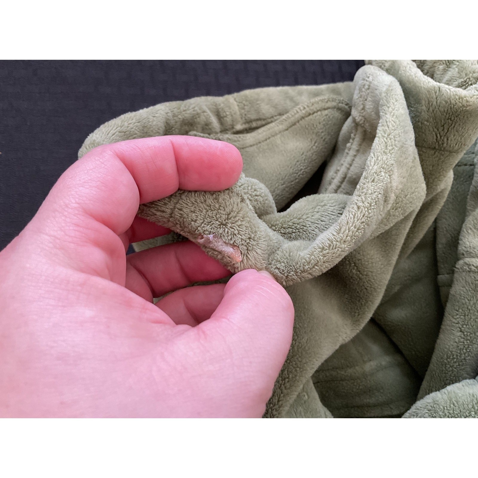 Kristen Blake Jacket Womens XL Sage Green Fleece Full Zip Soft Cozy Pockets Warm