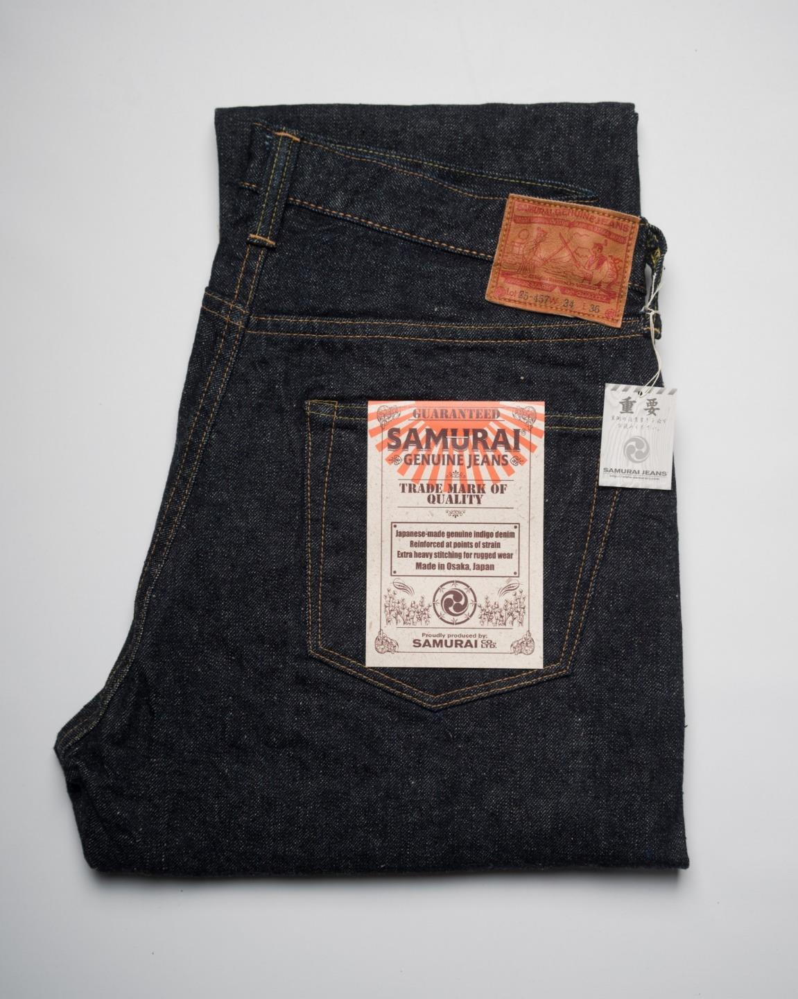 Samurai $335 15oz Otokogi Selvedge Denim Jeans Classic Straight Leg S510HX 30