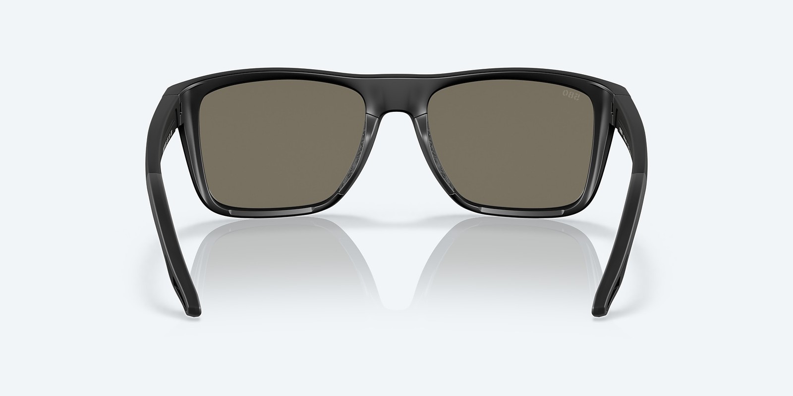 Costa Del Mar Mainsail Matte Black/Blue Mirror 580G Polarized 55 mm Sunglasses