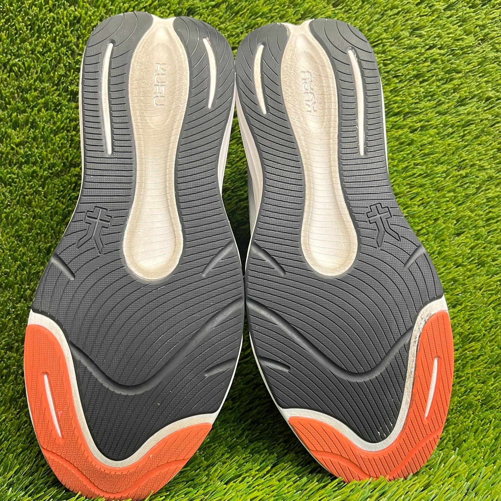 Kuru Atom 2 Mens Size 12.5 Gray White Athletic Running Walking Shoes Sneakers
