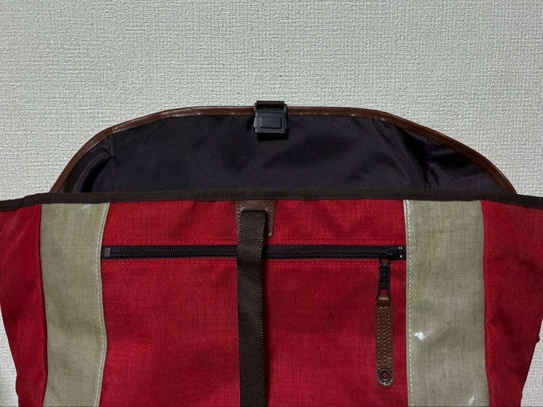 Master-piece Messenger Bag Black Polyester 7.9 inches Compact Design