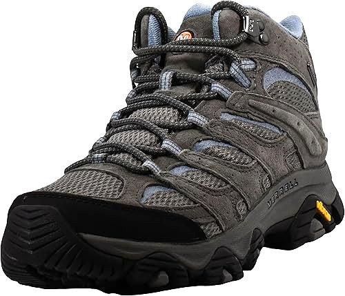 Merrell Womens Moab 3 Mid 6.5, 7.5 Waterproof Hiking Boots Granite Trail Shoes