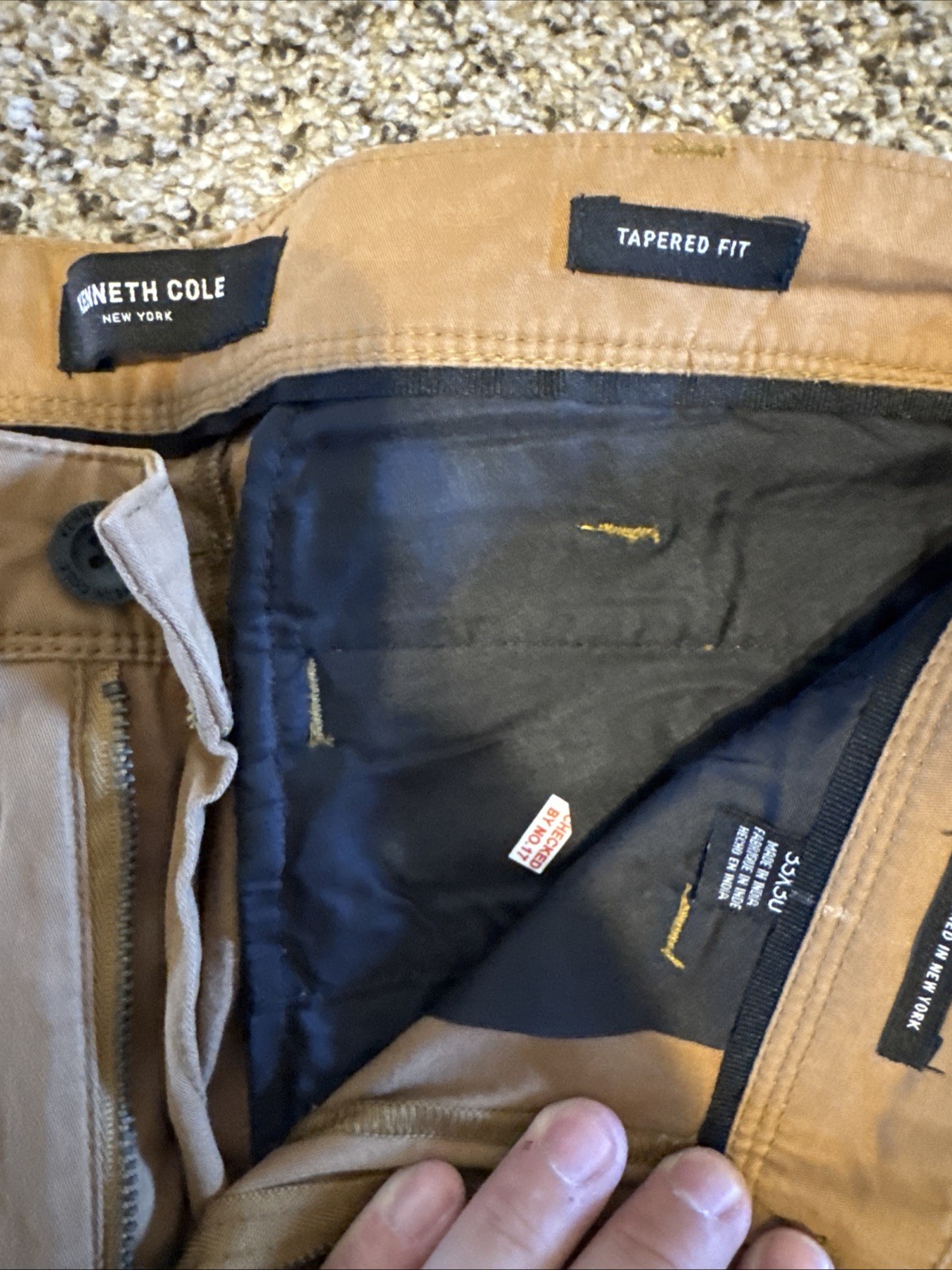 Kenneth Cole Tapered Fit 33×30