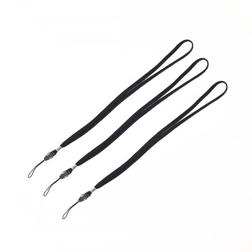 10pcs Black Neck Straps Lanyards For Camera Cell Phone MP3 ID Card Badge Holder