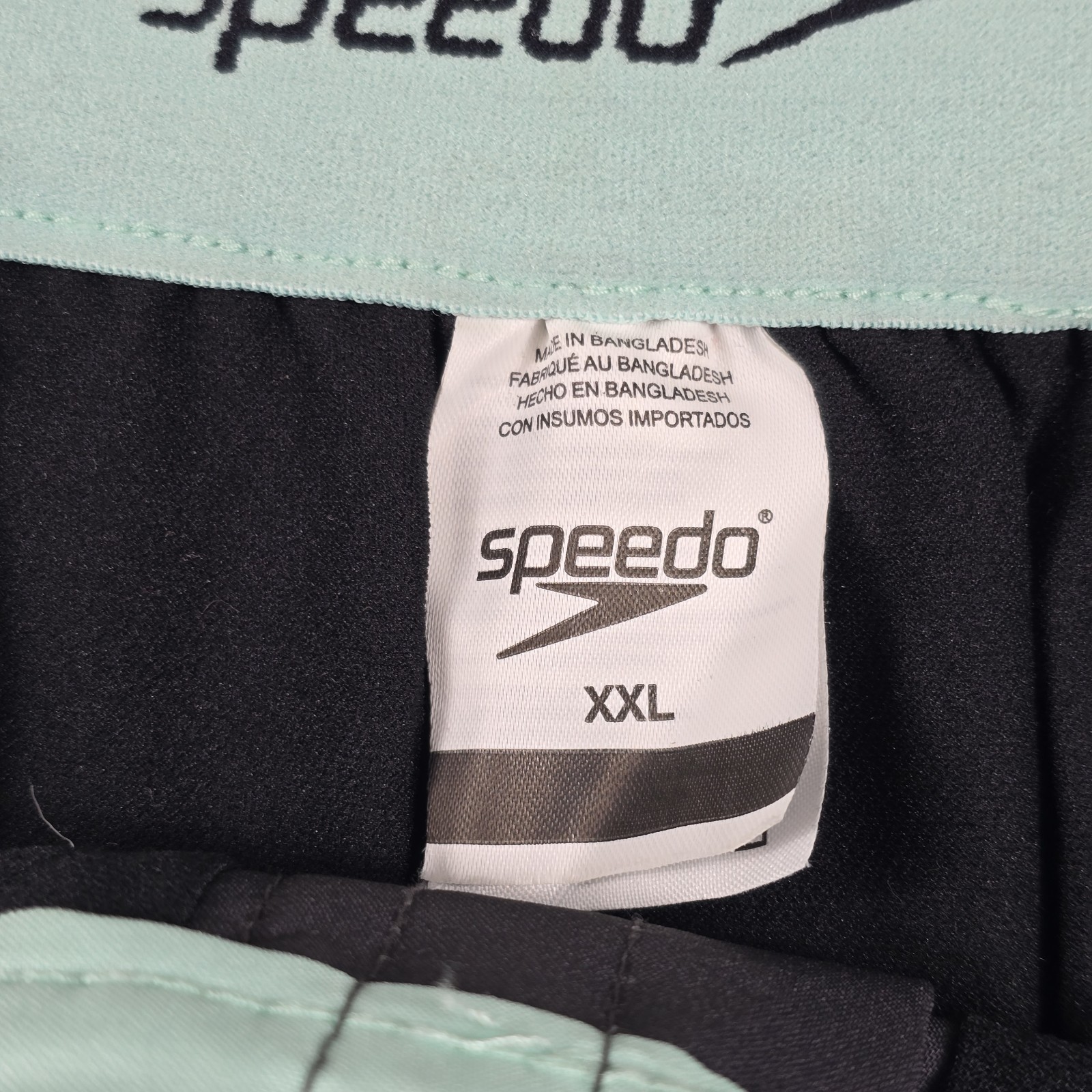 Speedo Board Shorts 9″ Men’s XXL Volcanic Ash Hydro Square Leg Eco Stretch New