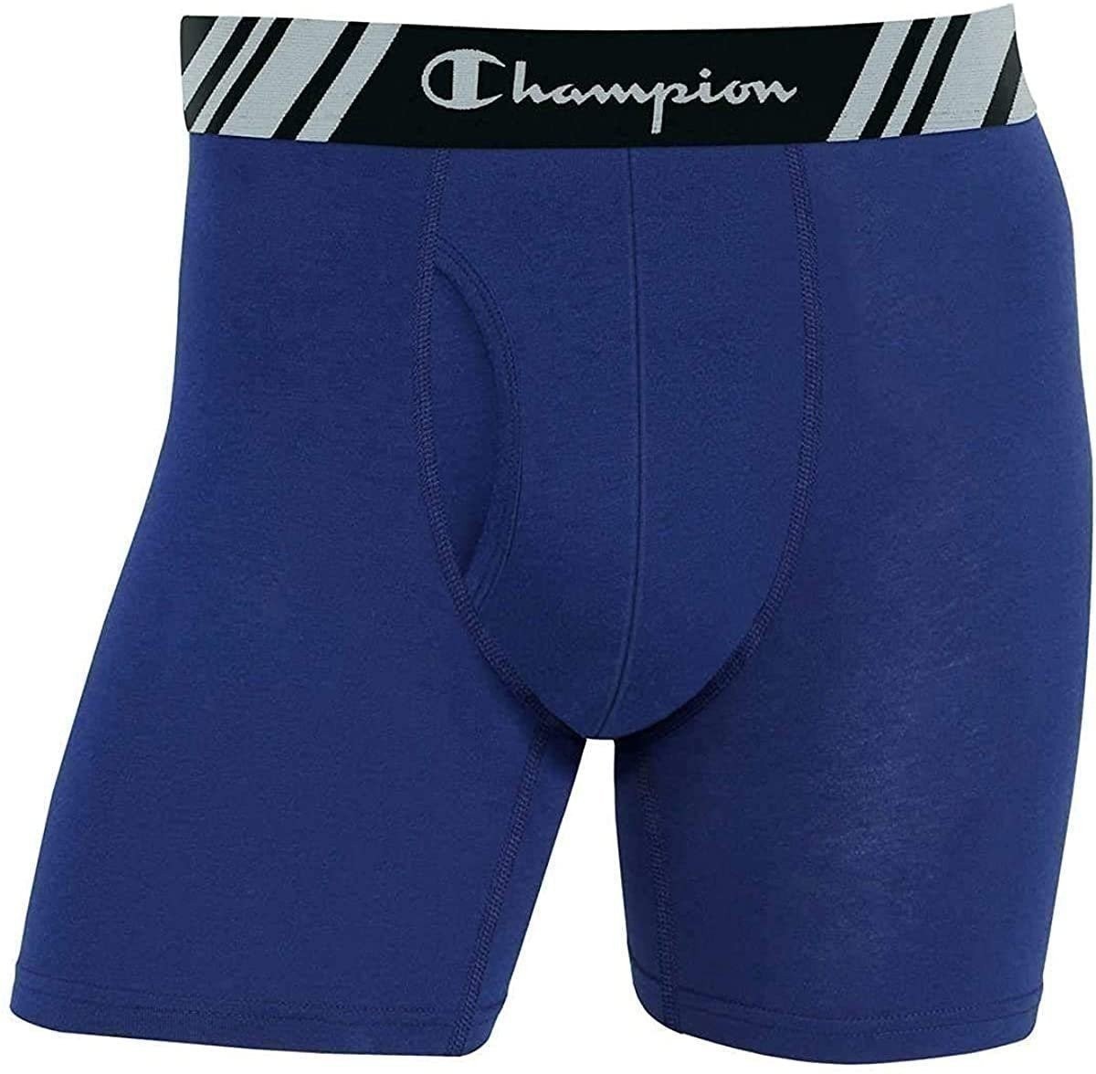 Champion Elite Men’s Boxer Briefs 10-Pack All Day Comfort Double Dry X-Temp…
