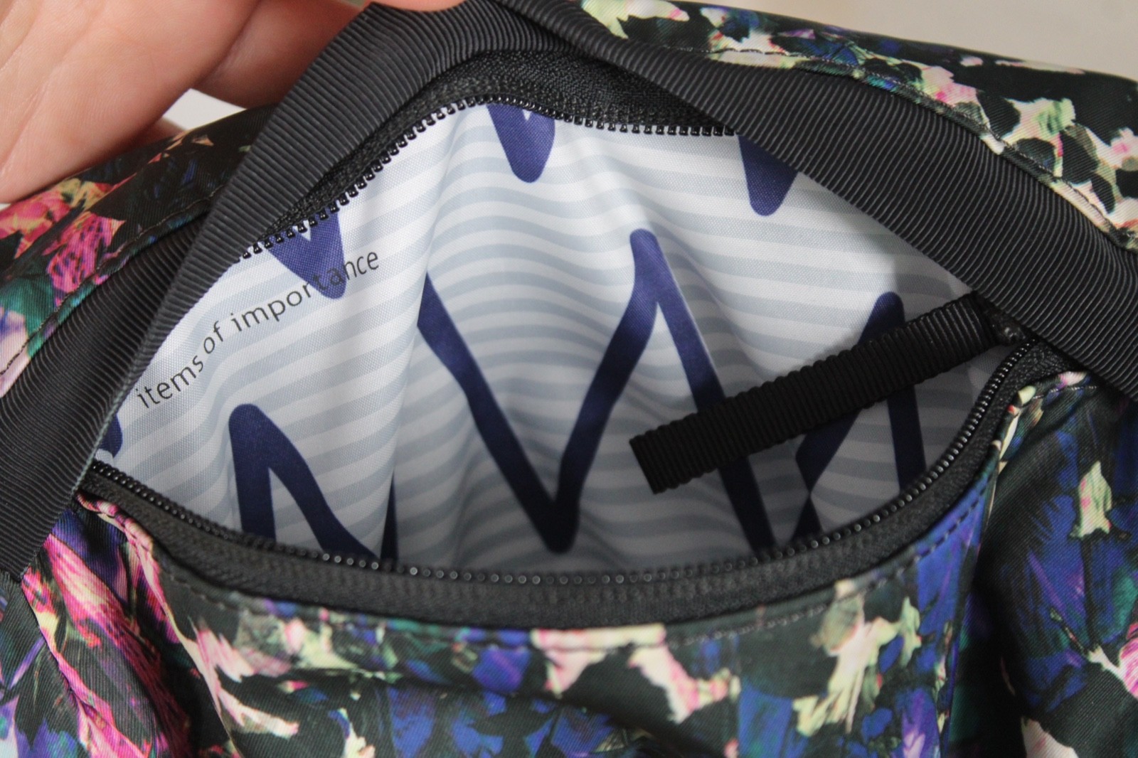 Lululemon Floral Go Your Om Way Crossbody Foldover Bag Purse