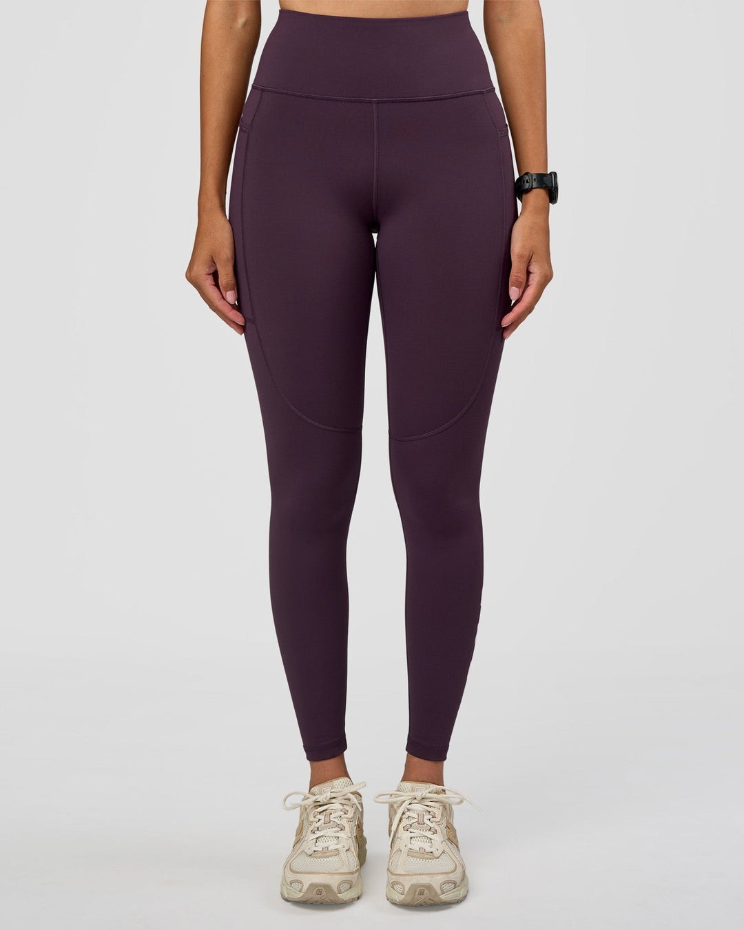 LSKD Rep Ultra High-Rise Full Length Legging Pockets Purple Plum NWT MSRP $110 M