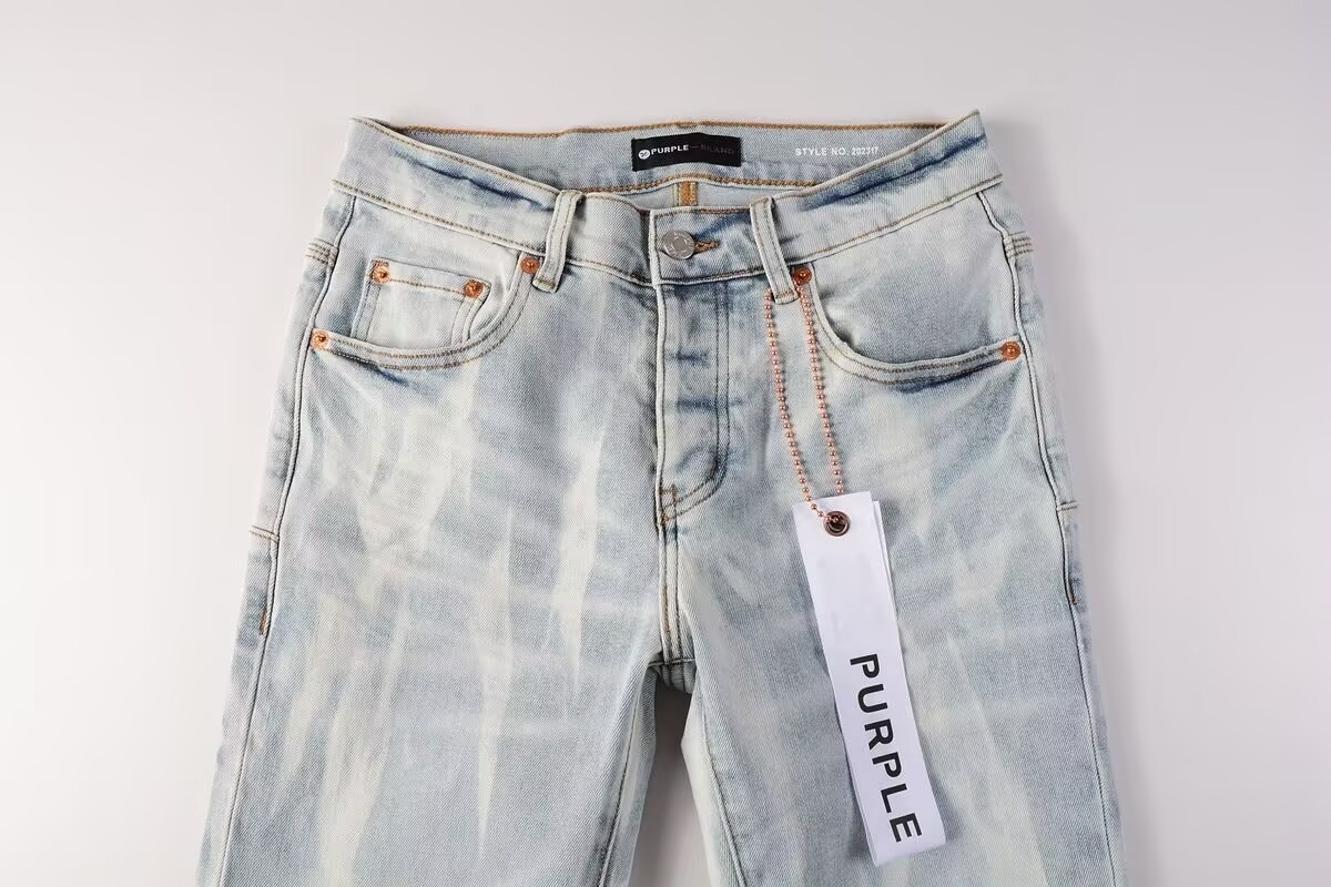 2026 Purple brand Men’s personalized fashion Leisure jeans